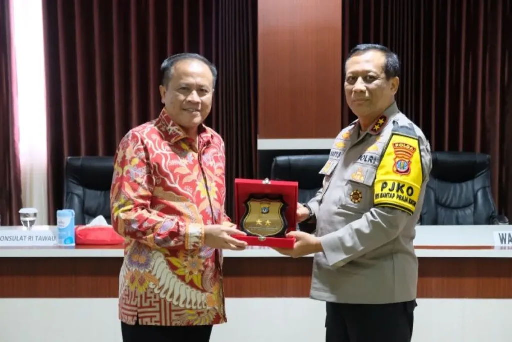 Kapolda Kaltara dan Konsul RI Tawau Bahas Perlindungan WNI dan Isu Perbatasan