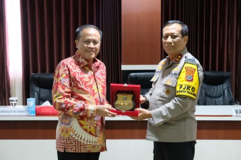 Kapolda Kaltara dan Konsul RI Tawau Bahas Perlindungan WNI dan Isu Perbatasan